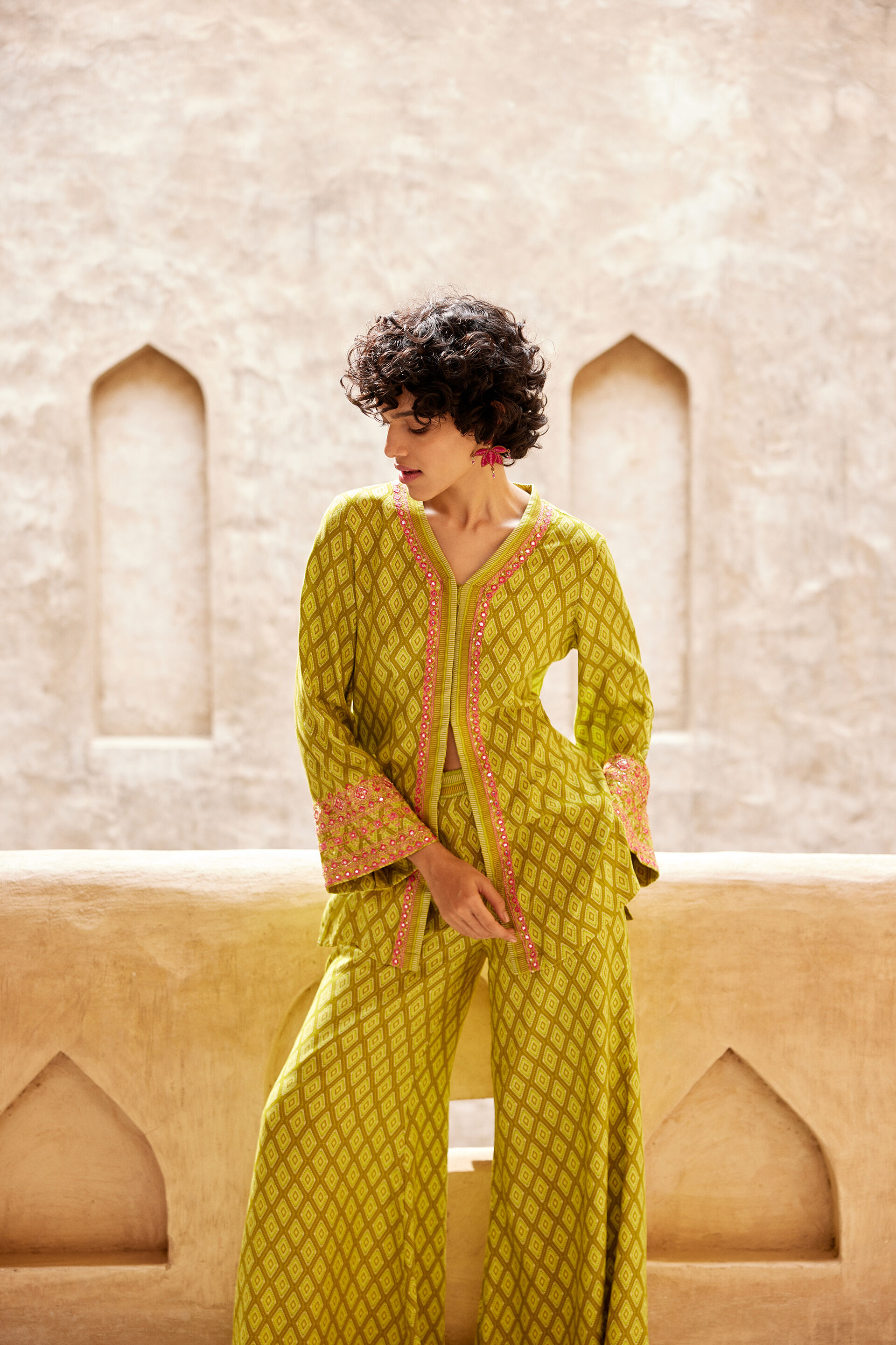 Global desi yellow dress clearance